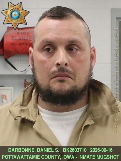 Mugshot of DANIEL SETH DARBONNE