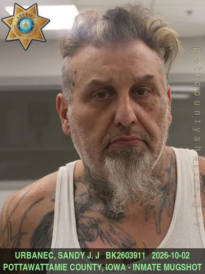 Mugshot of SANDY JOSEPH J URBANEC