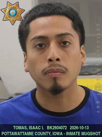 Mugshot of ISAAC ISRAEL TOMAS
