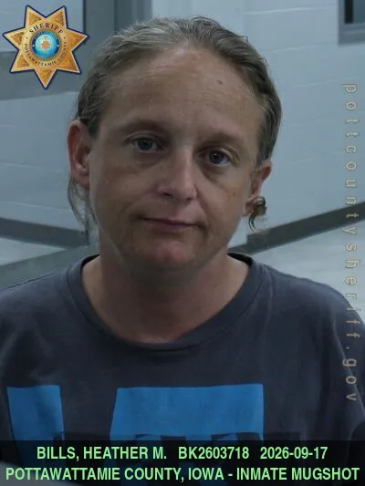 Mugshot of HEATHER MARIE BILLS