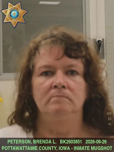 Mugshot of BRENDA LYNN PETERSON