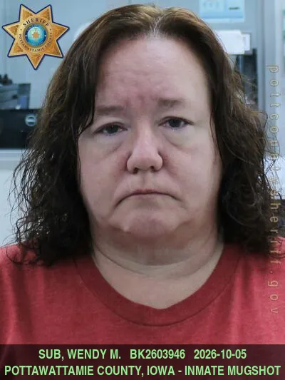 Mugshot of WENDY MARIE SUB