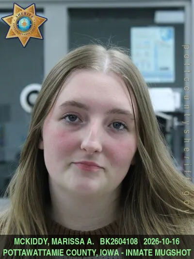 Mugshot of MARISSA ANNE MCKIDDY