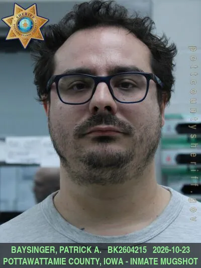 Mugshot of PATRICK ALAN BAYSINGER