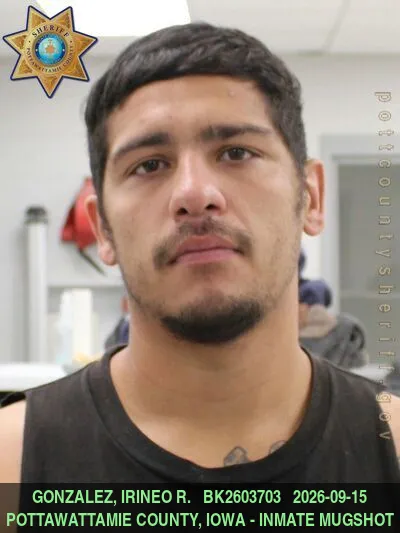 Mugshot of IRINEO RAMON GONZALEZ