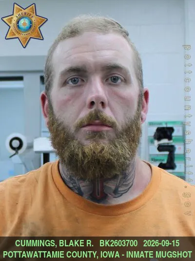 Mugshot of BLAKE RYON CUMMINGS