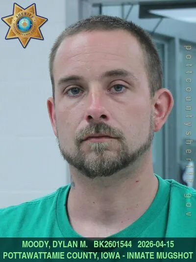 Mugshot of DYLAN MICHAEL MOODY