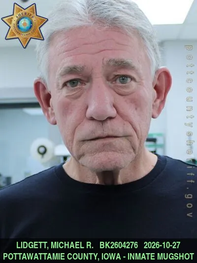 Mugshot of MICHAEL RAYBURN LIDGETT