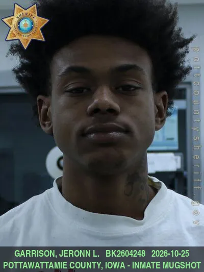 Mugshot of JERONN LEE GARRISON
