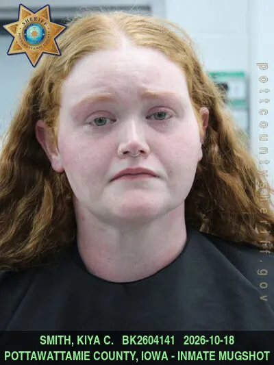 Mugshot of KIYA CHRISTINE SMITH
