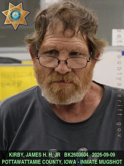 Mugshot of JAMES HENRY H, JR KIRBY
