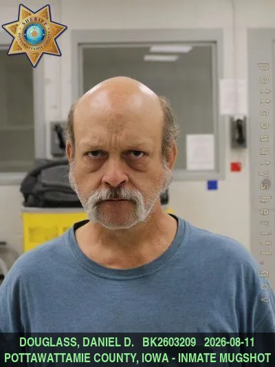 Mugshot of DANIEL DEAN DOUGLASS