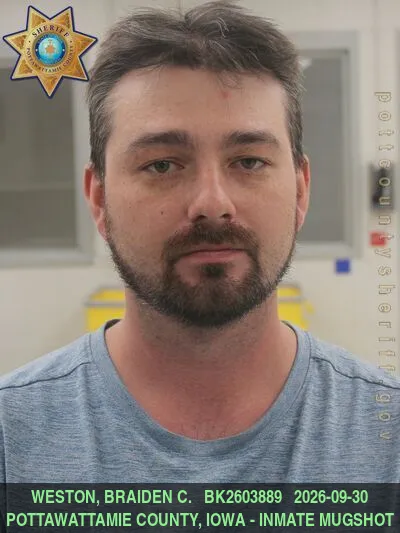 Mugshot of BRAIDEN CHASE WESTON