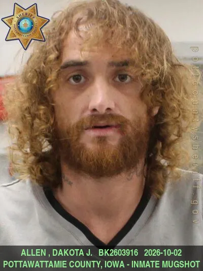 Mugshot of DAKOTA JOHN ALLEN