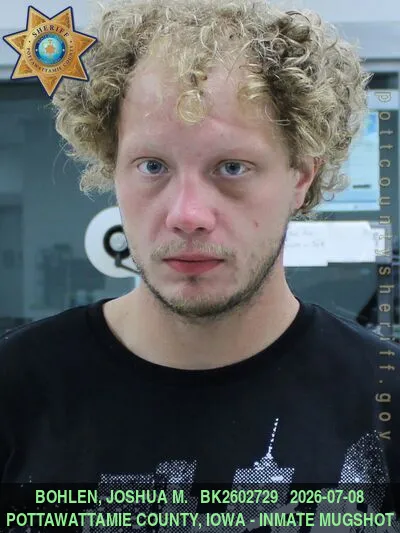 Mugshot of JOSHUA MICHAEL BOHLEN