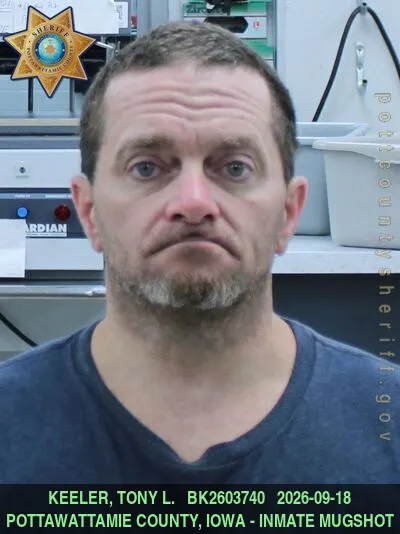 Mugshot of TONY LYNN KEELER
