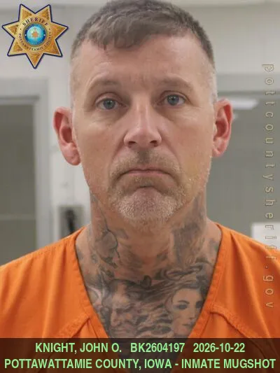 Mugshot of JOHN OLIVER KNIGHT