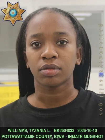 Mugshot of TYZANIA LAISIS MARLEN WILLIAMS