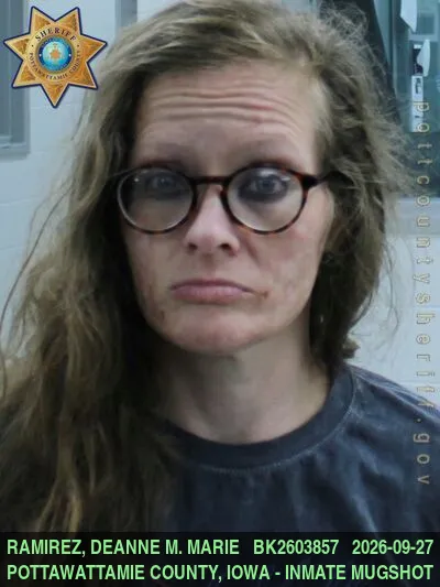 Mugshot of DEANNE MARIE MARIE RAMIREZ