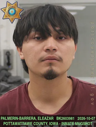 Mugshot of ELEAZAR PALMERIN-BARRERA