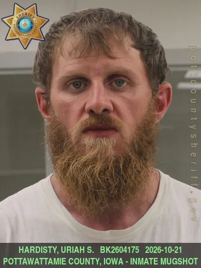 Mugshot of URIAH SETH HARDISTY