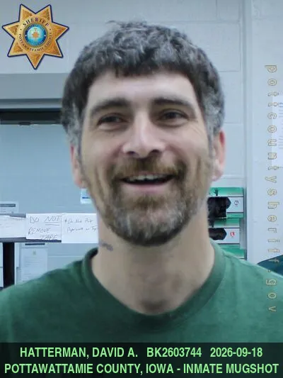 Mugshot of DAVID ANDREW HATTERMAN