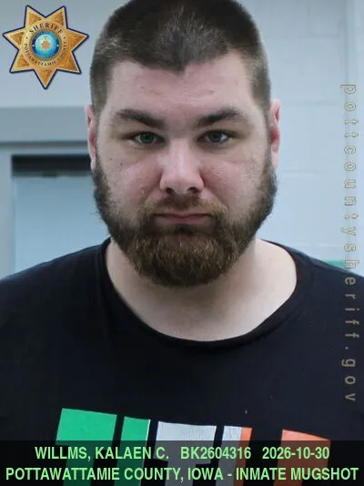 Mugshot of KALAEN CHARLES WILLMS