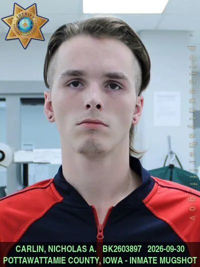 Mugshot of NICHOLAS ALAN CARLIN