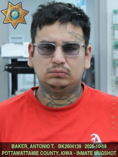 Mugshot of ANTONIO TOMAS SIOUX BAKER