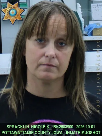 Mugshot of NICOLE KATHERINE SPRACKLIN