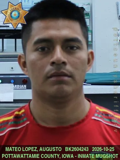 Mugshot of AUGUSTO MATEO LOPEZ