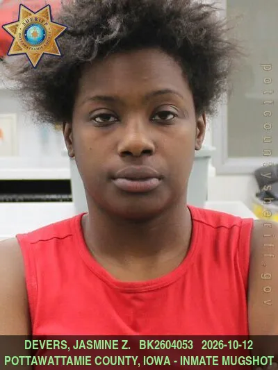 Mugshot of JASMINE ZHANE' DEVERS