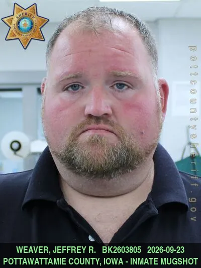 Mugshot of JEFFREY RYAN WEAVER
