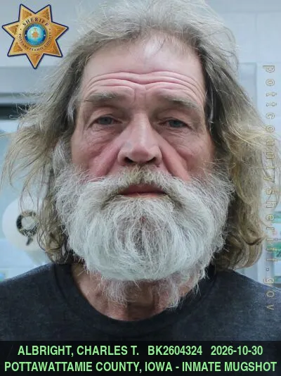 Mugshot of CHARLES THOMAS ALBRIGHT