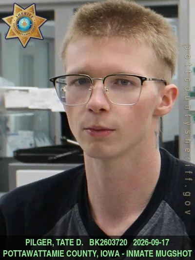 Mugshot of TATE DONOVAN PILGER