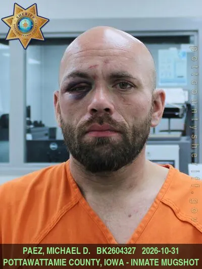 Mugshot of MICHAEL DAVID PAEZ