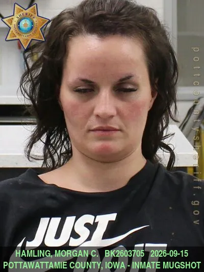 Mugshot of MORGAN CHRISTINE HAMLING