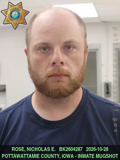 Mugshot of NICHOLAS ERIN ROSE
