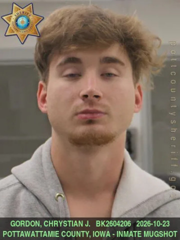 Mugshot of CHRYSTIAN JACOB GORDON