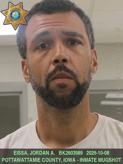 Mugshot of JORDAN ANDREW EISSA