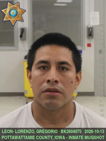 Mugshot of GREGORIO LEON- LORENZO