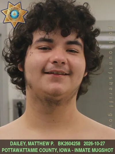 Mugshot of MATTHEW PAUL DAILEY