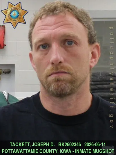 Mugshot of JOSEPH DUANE TACKETT