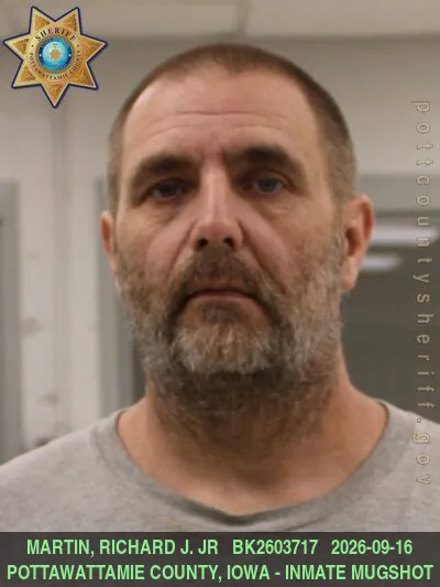 Mugshot of RICHARD JASON JR. MARTIN