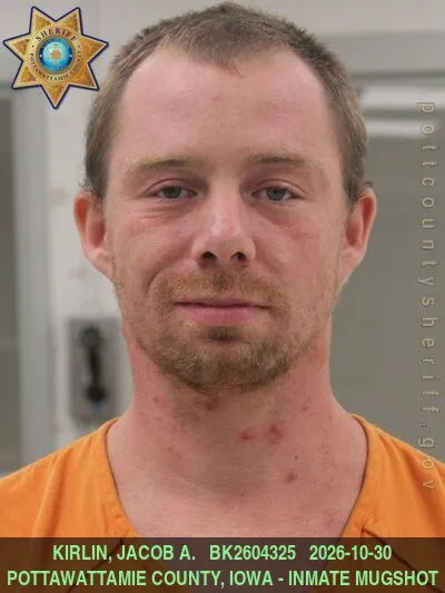 Mugshot of JACOB ALLAN KIRLIN