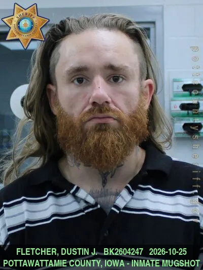 Mugshot of DUSTIN J. FLETCHER