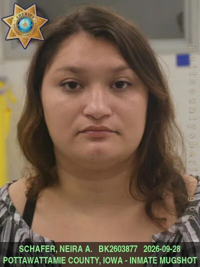 Mugshot of NEIRA ALICIA SCHAFER