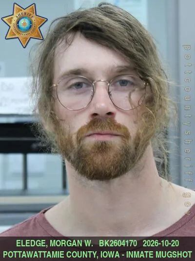 Mugshot of MORGAN WILLIAM ELEDGE
