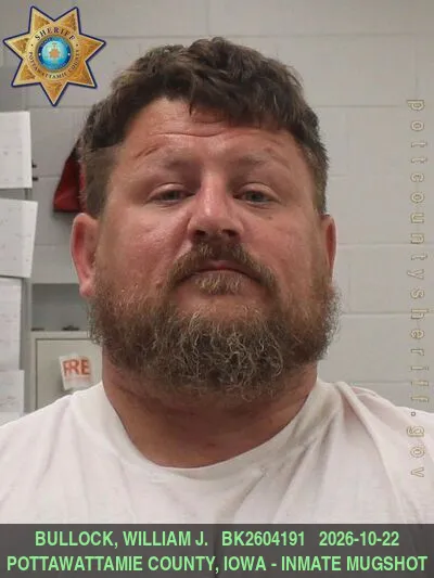 Mugshot of WILLIAM JOSEPH BULLOCK