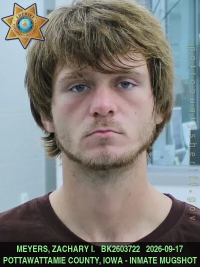 Mugshot of ZACHARY IAN MEYERS